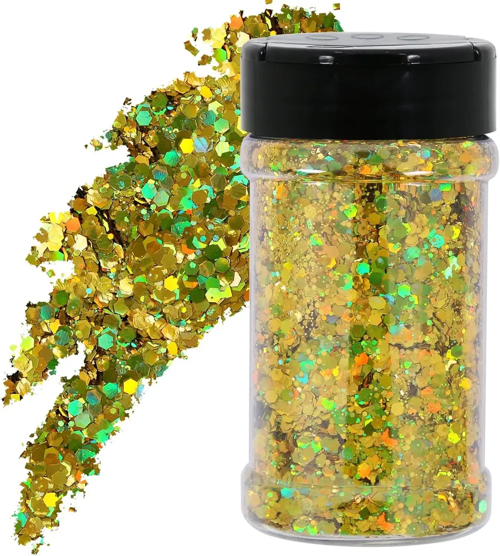 Mélange paillettes holographiques 50g pour résine
