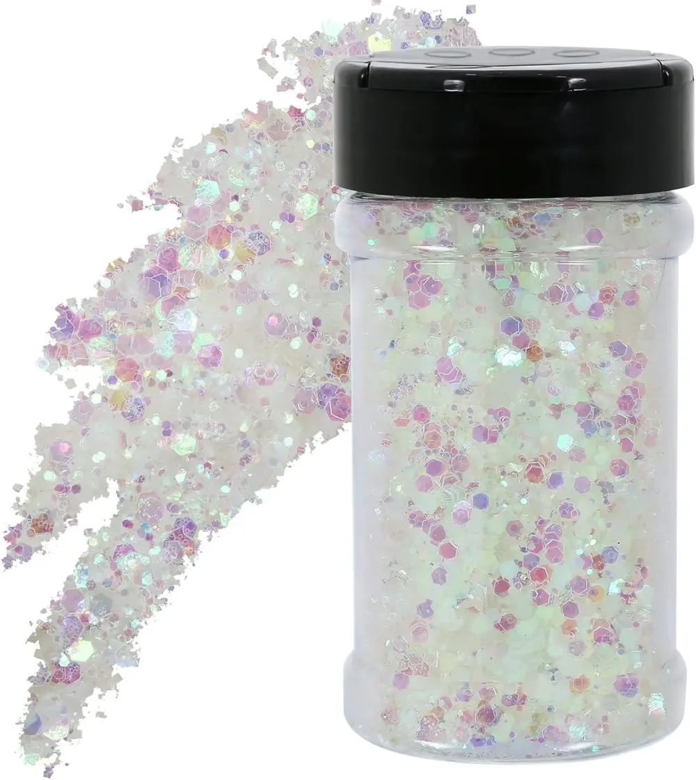 Mélange paillettes holographiques 50g pour résine