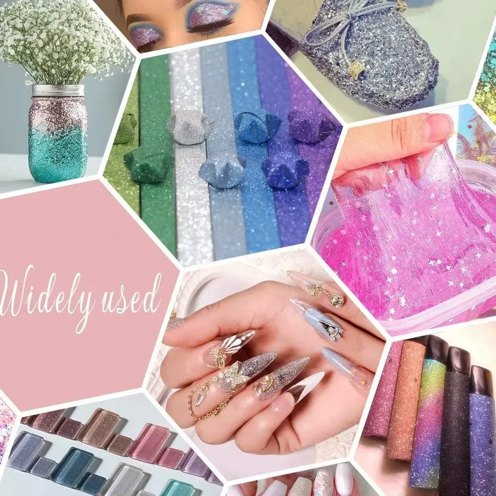 Mélange paillettes holographiques 50g pour résine