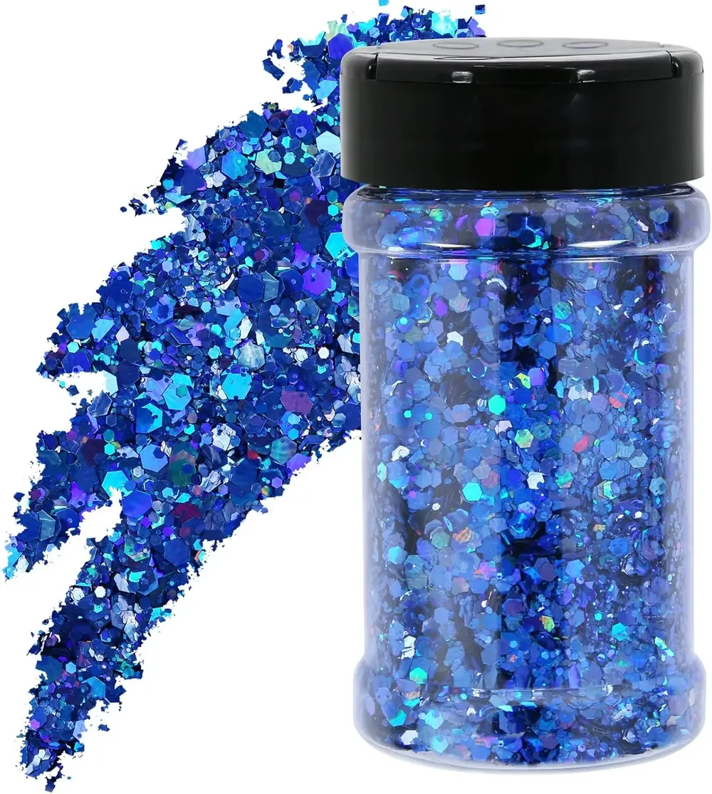 Mélange paillettes holographiques 50g pour résine