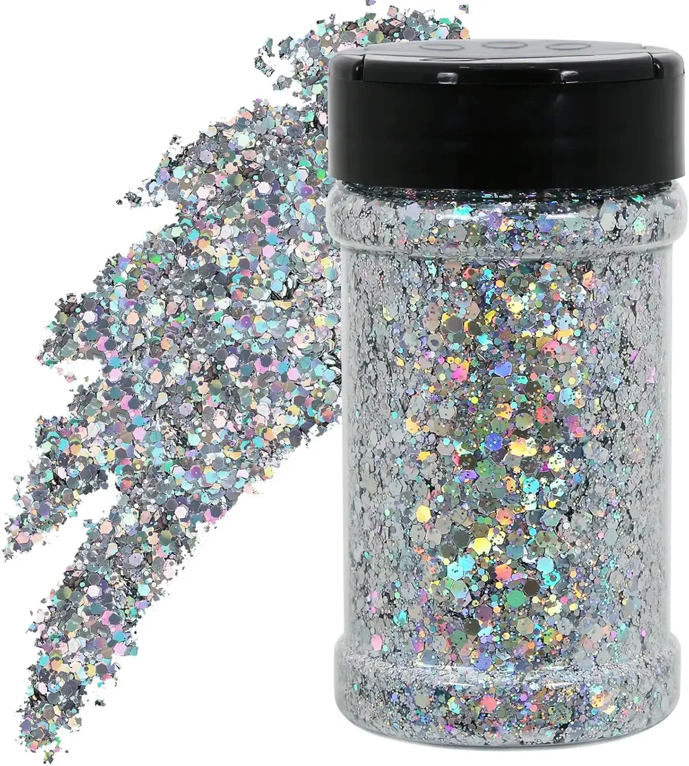 Mélange paillettes holographiques 50g pour résine