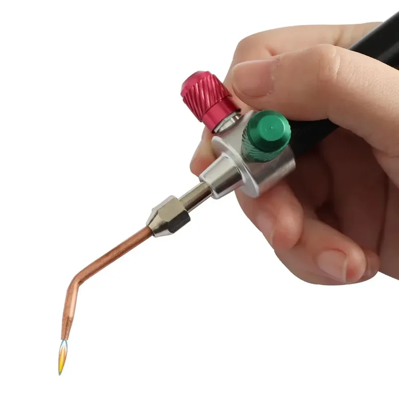 Mini chalumeau butane avec 5 pointes pour bijoux
