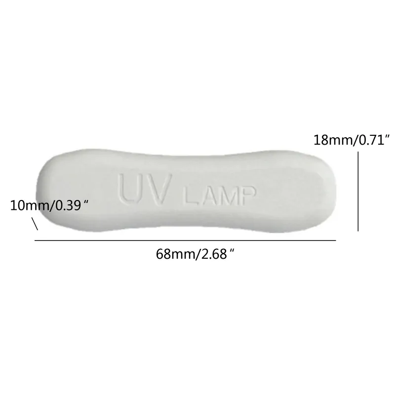 Mini lampe UV LED double Type-C pour réparation résine et écrans