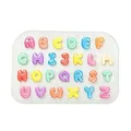 Mini moule silicone lettre pendentif clé – 5