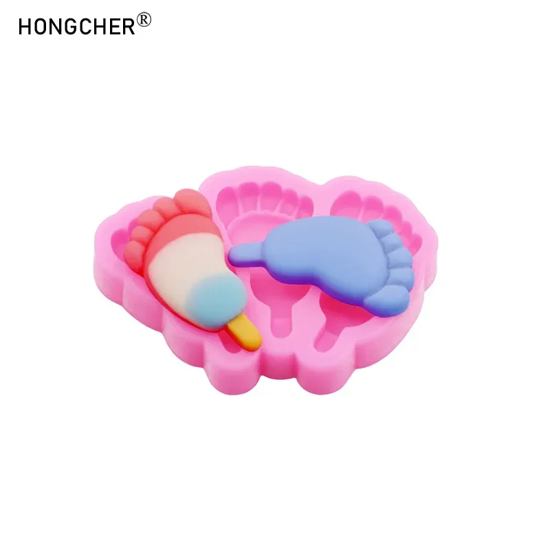 Mini moule silicone patte chat chien ours bijoux