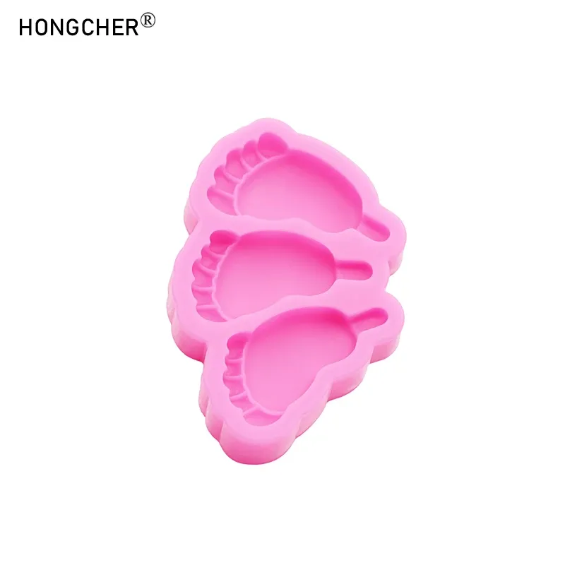 Mini moule silicone patte chat chien ours bijoux