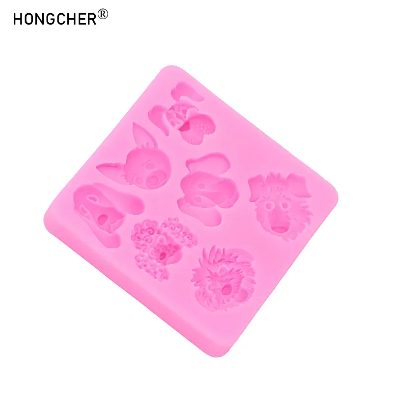 Mini moule silicone patte chat chien ours bijoux