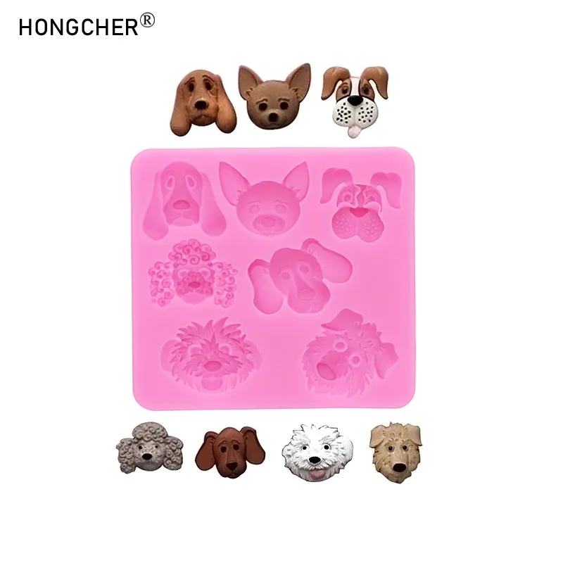 Mini moule silicone patte chat chien ours bijoux