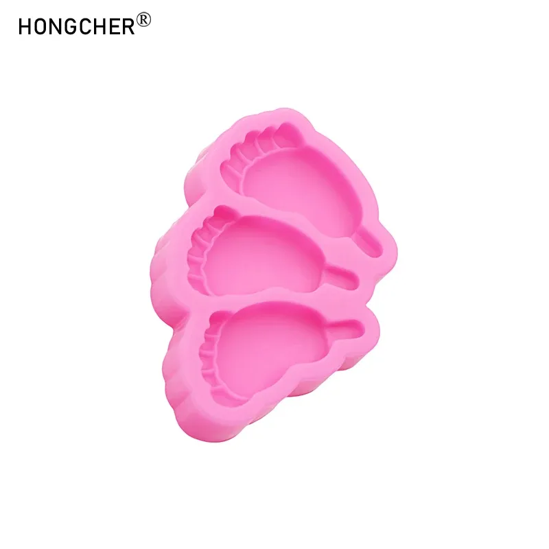 Mini moule silicone patte chat chien ours bijoux