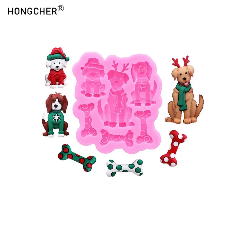 Mini moule silicone patte chat chien ours bijoux