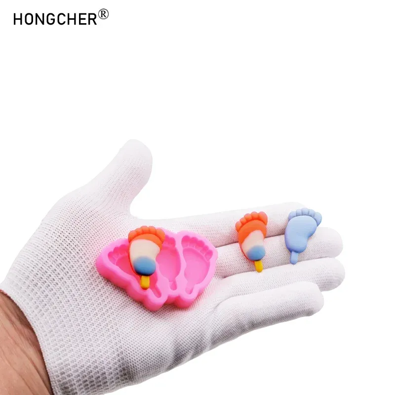 Mini moule silicone patte chat chien ours bijoux
