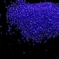Mini perles de verre 10 à 20 g pour résine et nail art – Couleur Bleu foncé