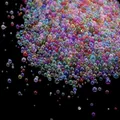 Mini perles de verre 10 à 20 g pour résine et nail art – Couleur Mixte