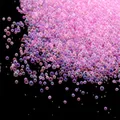 Mini perles de verre 10 à 20 g pour résine et nail art – Couleur Rose foncé