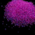 Mini perles de verre 10 à 20 g pour résine et nail art – Couleur Rose rouge