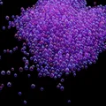 Mini perles de verre 10 à 20 g pour résine et nail art – Couleur Violet foncé