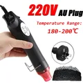 Mini pistolet air chaud 300W portable pour bricolage – Couleur 220V AU Plug
