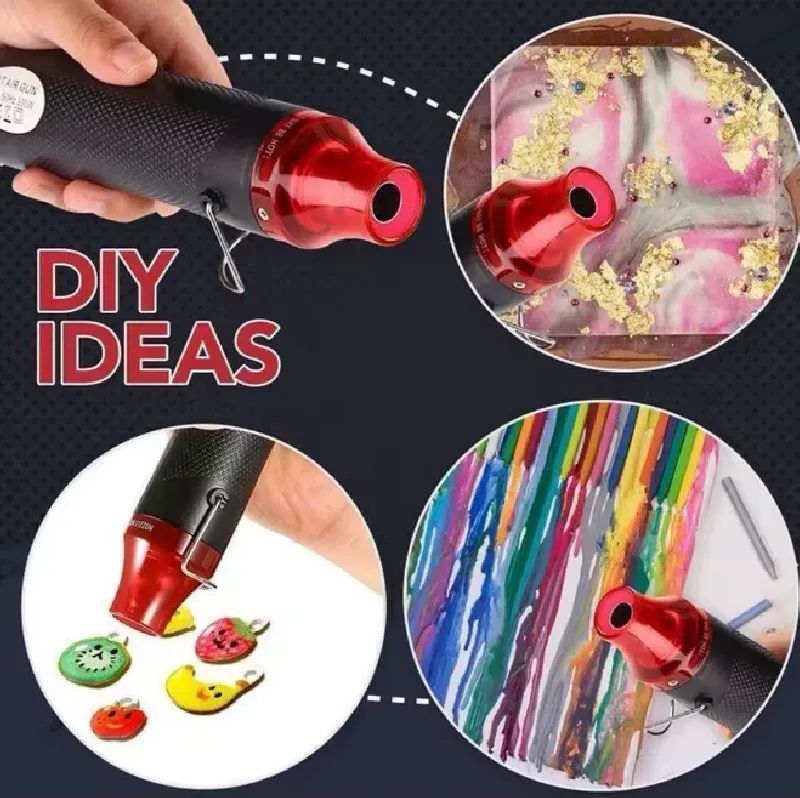 Mini pistolet thermique 300W portable pour bricolage