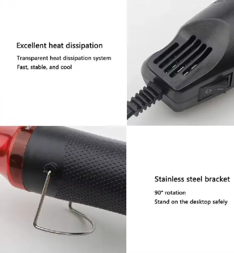 Mini pistolet thermique 300W portable pour bricolage