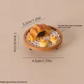 Mini set café et pâtisserie résine pour maison poupée – Couleur A13