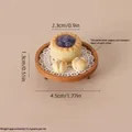 Mini set café et pâtisserie résine pour maison poupée – Couleur A15