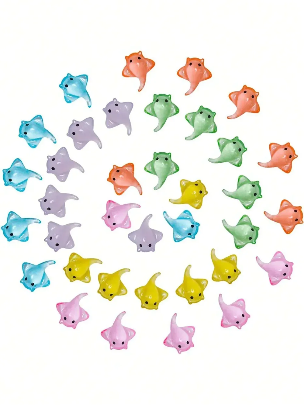 Miniatures animaux lumineux lot de 6 à 20