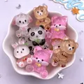Miniatures animaux résine lot de 10 – Couleur Random mixed