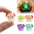 Miniatures axolotl lumineuses jardin féerique – 1