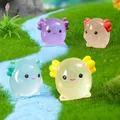 Miniatures axolotl lumineuses jardin féerique – 2