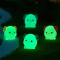Miniatures axolotl lumineuses jardin féerique – 3