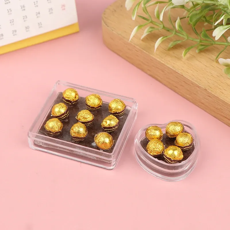 Miniatures chocolat maison poupée 1:12