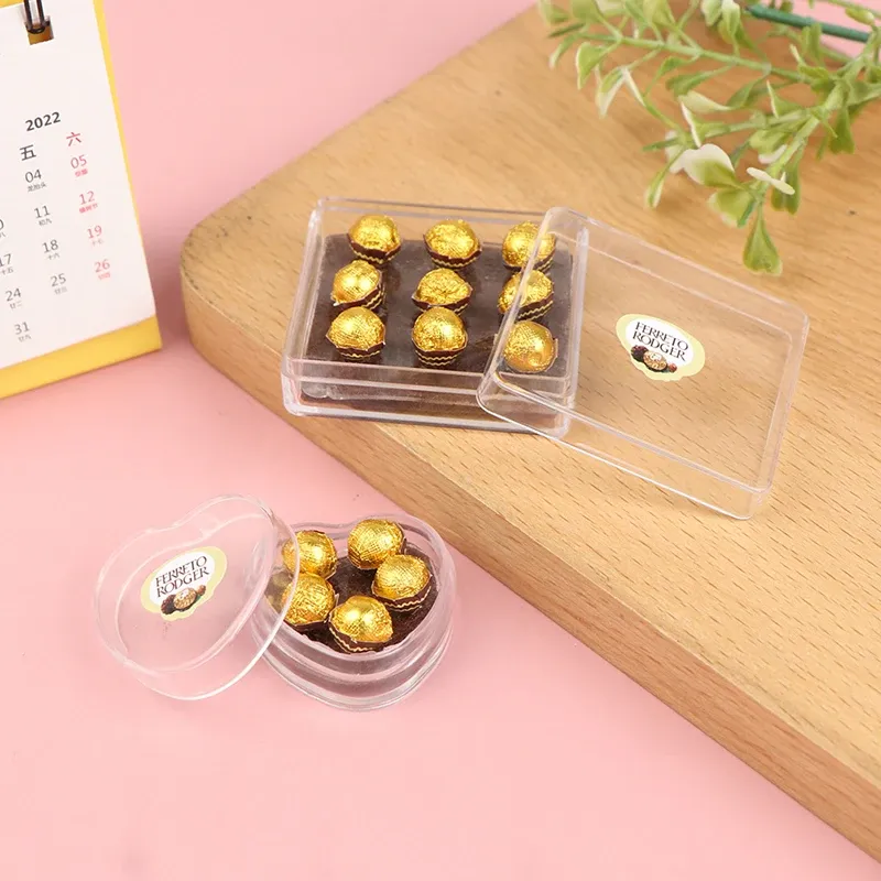 Miniatures chocolat maison poupée 1:12