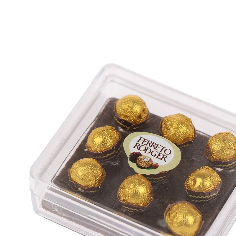 Miniatures chocolat maison poupée 1:12