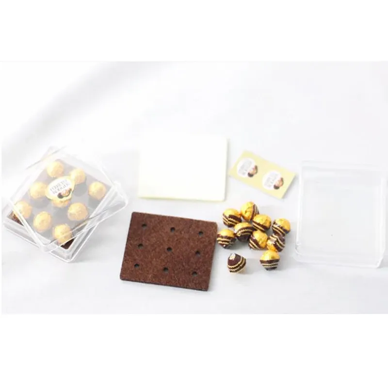 Miniatures chocolat maison poupée 1:12