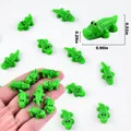 Miniatures crocodiles résine lot de 10 – 2