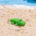Miniatures crocodiles résine lot de 10 à 100 – Couleur jaune clair (A)