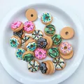 Miniatures donuts résine lot de 10 à 100 – 5