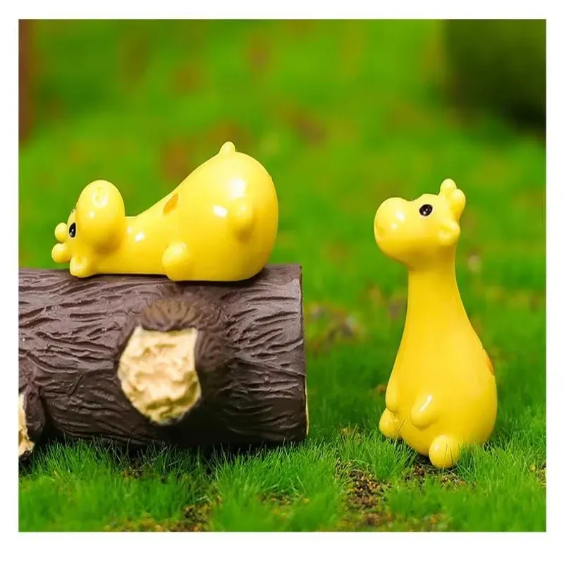 Miniatures girafe résine décoration jardin