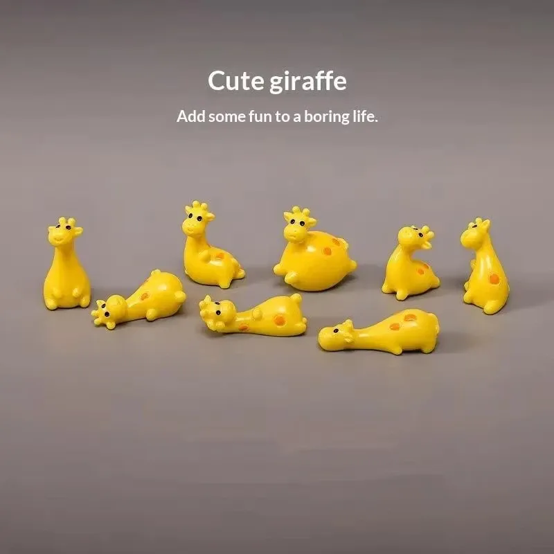 Miniatures girafe résine décoration jardin