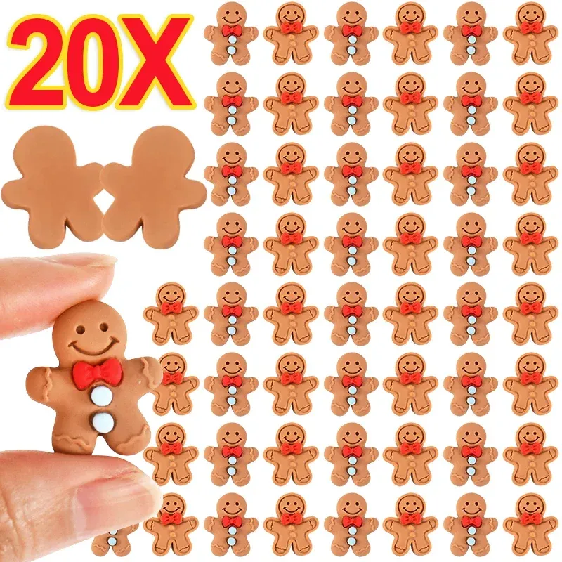 Miniatures pain d'épices résine lot de 10 à 20