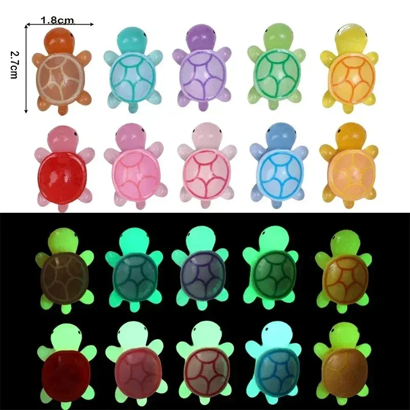 Miniatures tortues lumineuses lot de 20 à 100