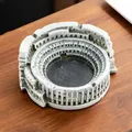 Moule béton rond Colisée, cendrier ciment, plâtre, ornement – 3