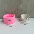 Moule béton rond Colisée, cendrier ciment, plâtre, ornement – Couleur Design 2