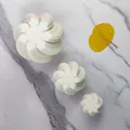 Moule bougie colonne géométrique rayée, silicone, gypse, savon – 2