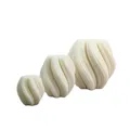 Moule bougie colonne géométrique rayée, silicone, gypse, savon – 5