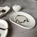 Moule plateau bijou irrégulier pour ciment et gypse – 2
