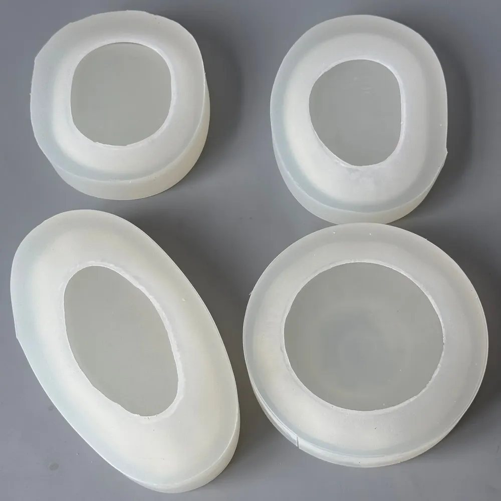Moule plateau bijou irrégulier pour ciment et gypse