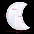 Moule plateau bijou lune pour résine et ciment – 6