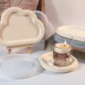 Moule plateau bijou rond cœur nuage pour résine – 4