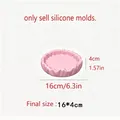 Moule plateau bijou volant pour plâtre et béton – Couleur round-mold